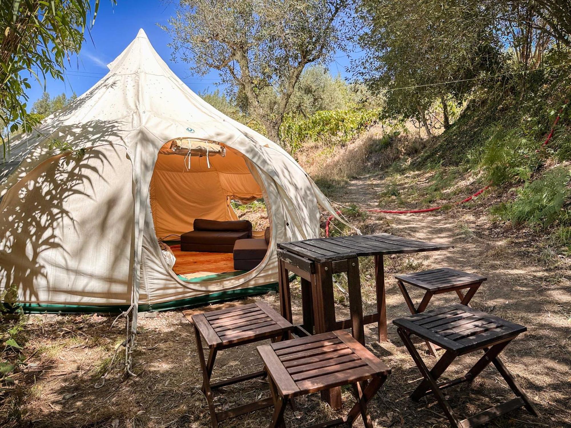 Hotel Glamping Do Ze Cernache do Bonjardim Exterior foto